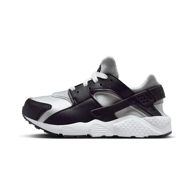 Nike Huarache Run PS “Black / Neutral Grey / Medium Grey / White” (704949-044)