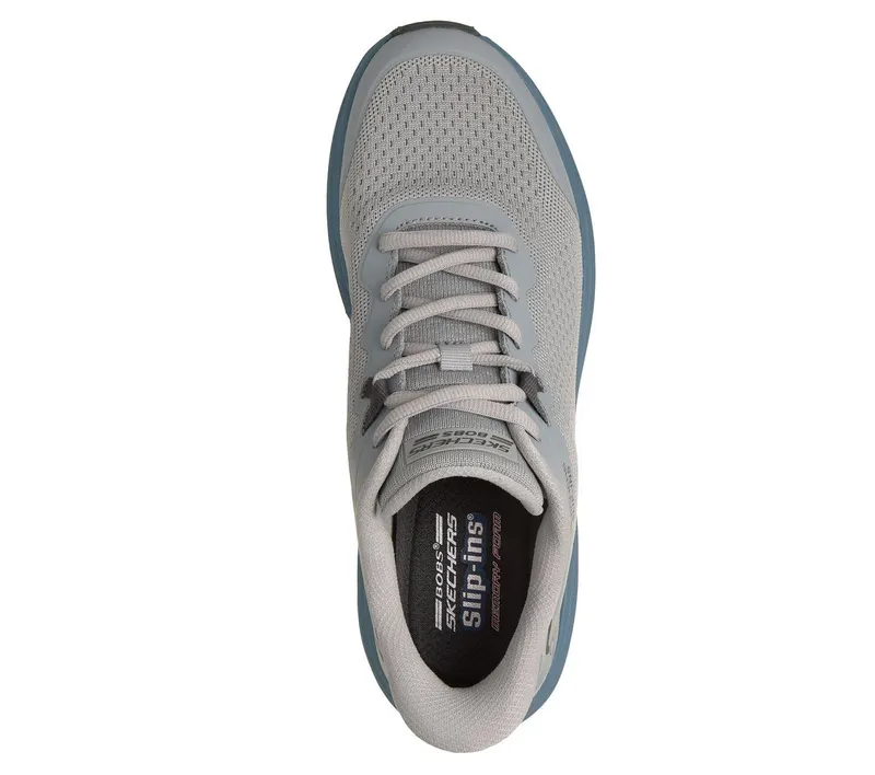 Skechers Slip-ins: BOBS Skillz Sneaker Grey/Blue