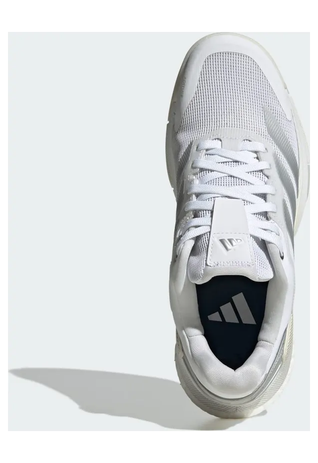 Adidas Crazyquick BOOST Padel Cloud White / Silver Metallic / Zero Metalic (JR4660)