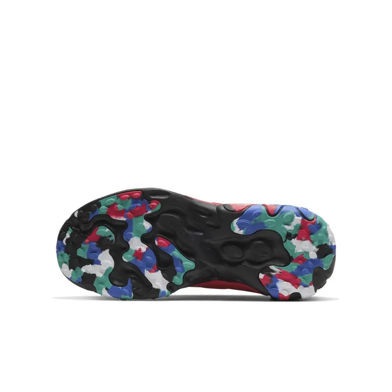 Nike React Presto Black Red Multicolor (GS) Black/University Red-Multi (CD8138-001)