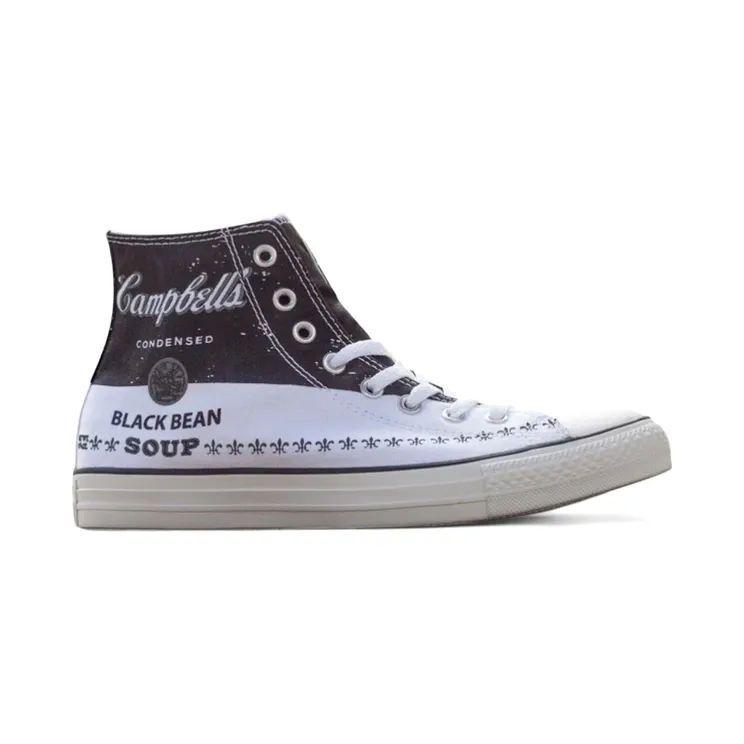 Converse Chuck Taylor All Star Hi Andy Warhol Campbell’s Black Bean Soup (147051C)