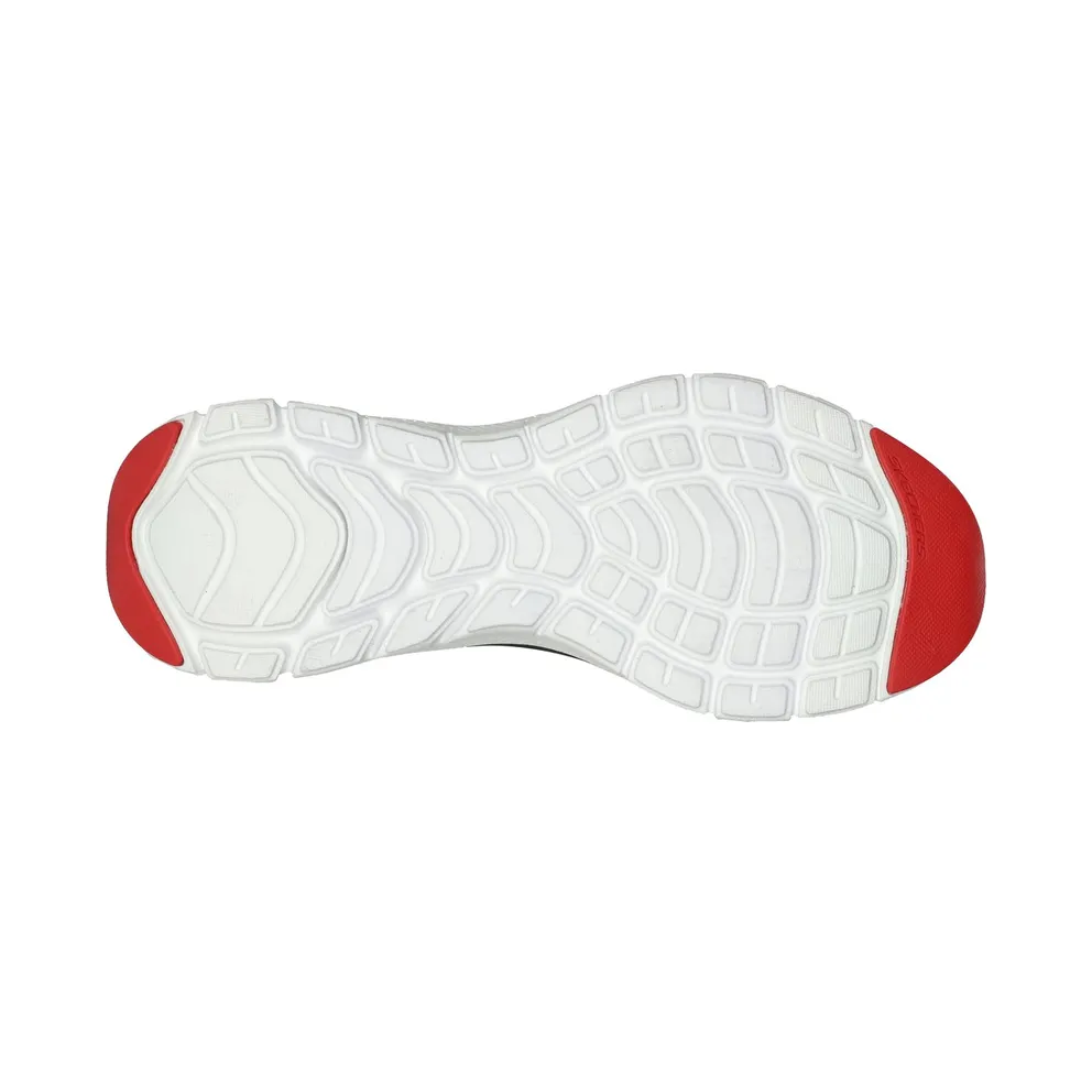 Skechers Flex Advantage 4.0 – Providence Sneaker Wht/Black/Red