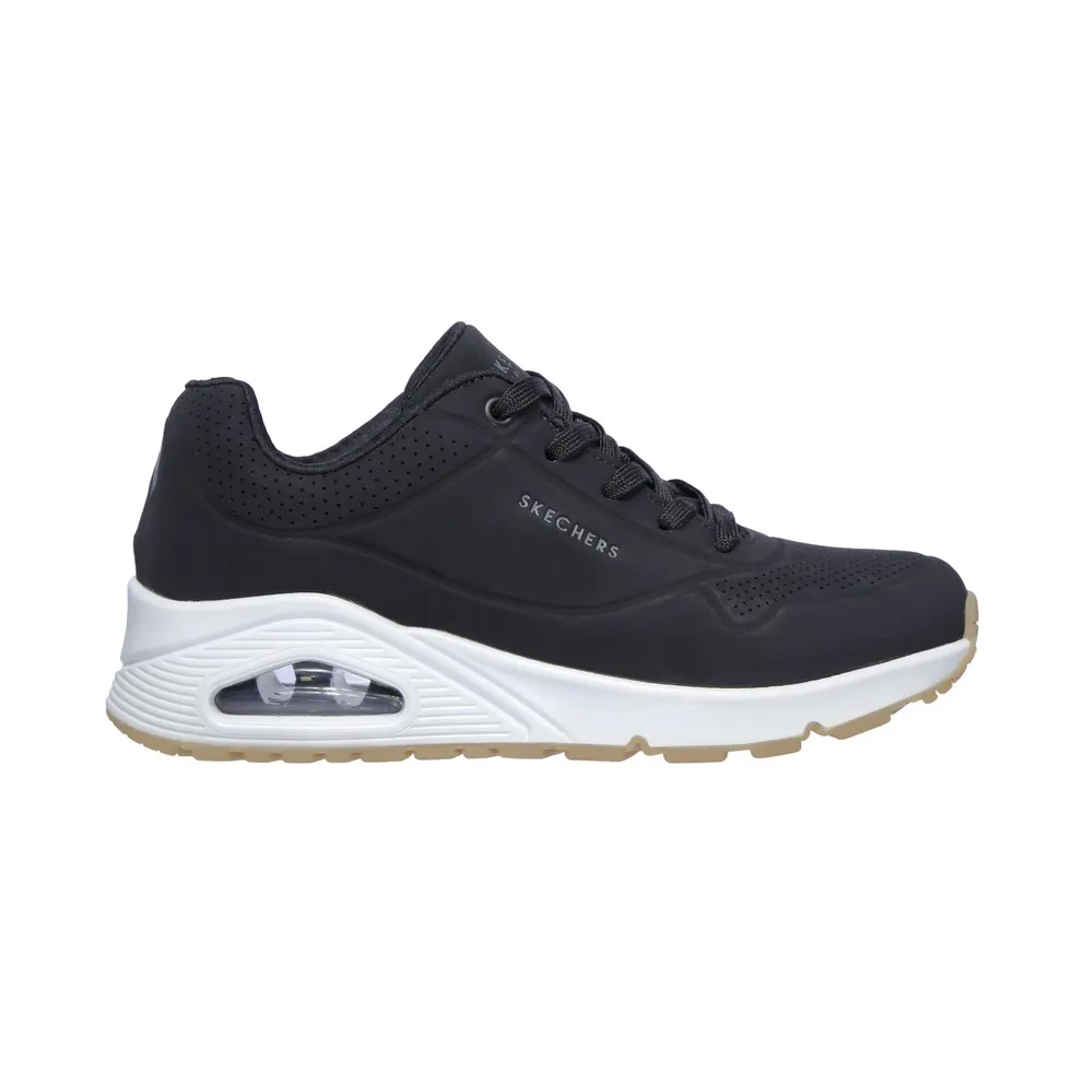 Skechers UNO – Stand on Air Sneaker Schwarz