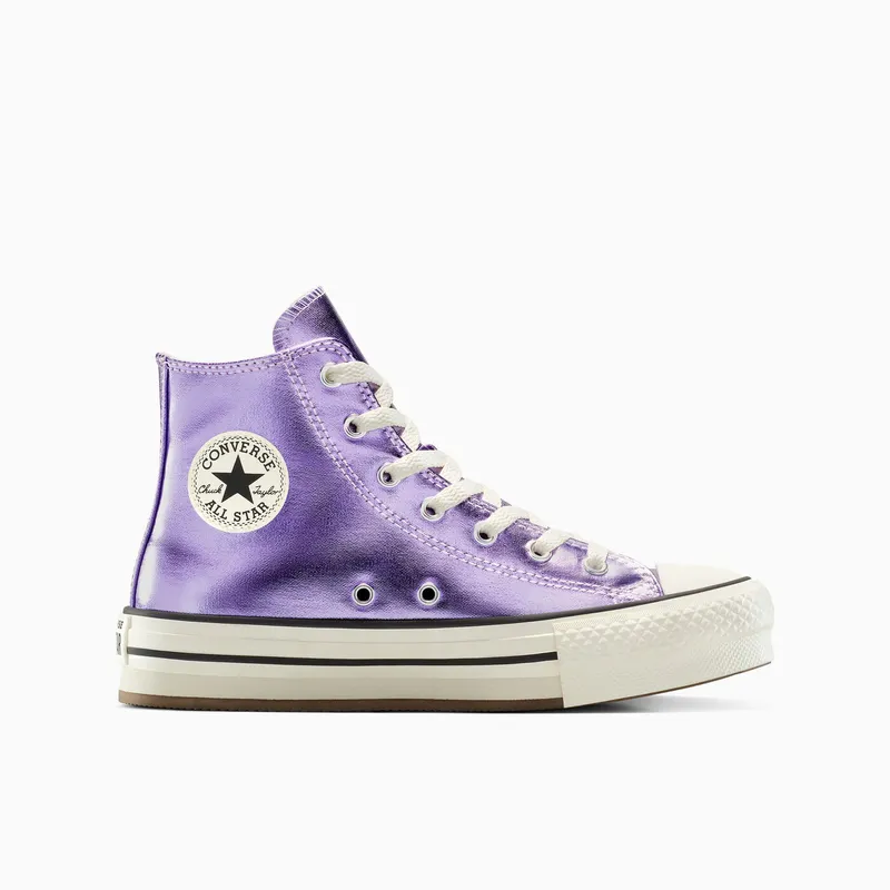 Converse Chuck Taylor All Star EVA Lift Platform Metallic Purple/Egret/Black (A13449C)