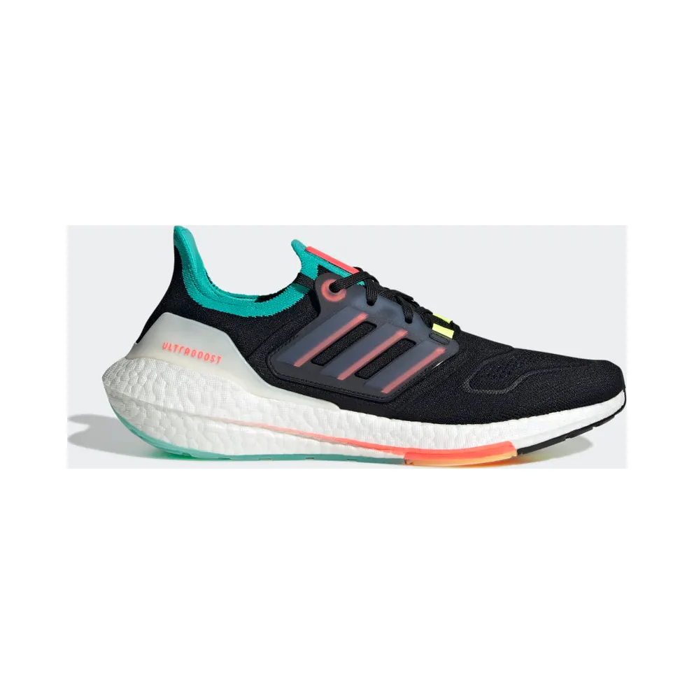 adidas Ultraboost 22 Core Black / Turbo / Mint Rush (GX5497)