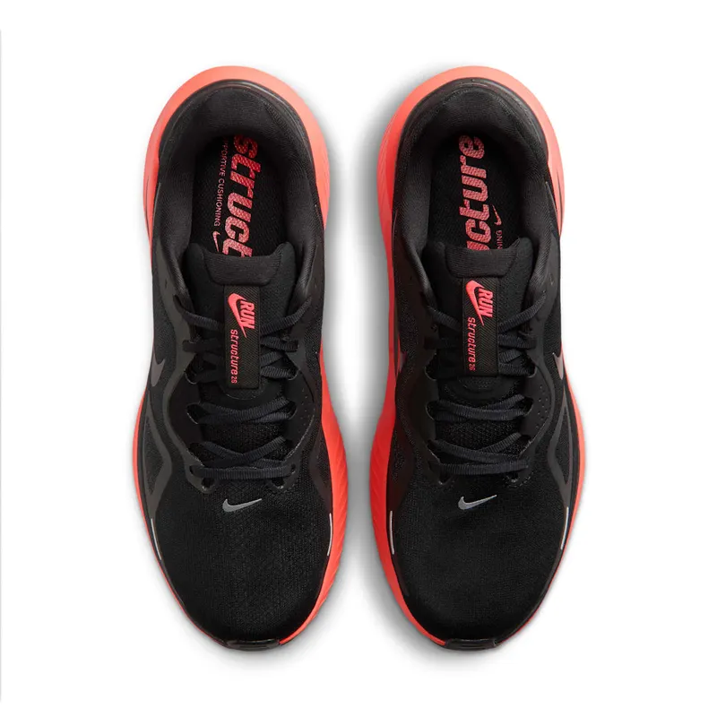 Nike Structure 26 Black/Bright Crimson/Dark Smoke Grey/Metallic Dark Grey (HJ1102-006)