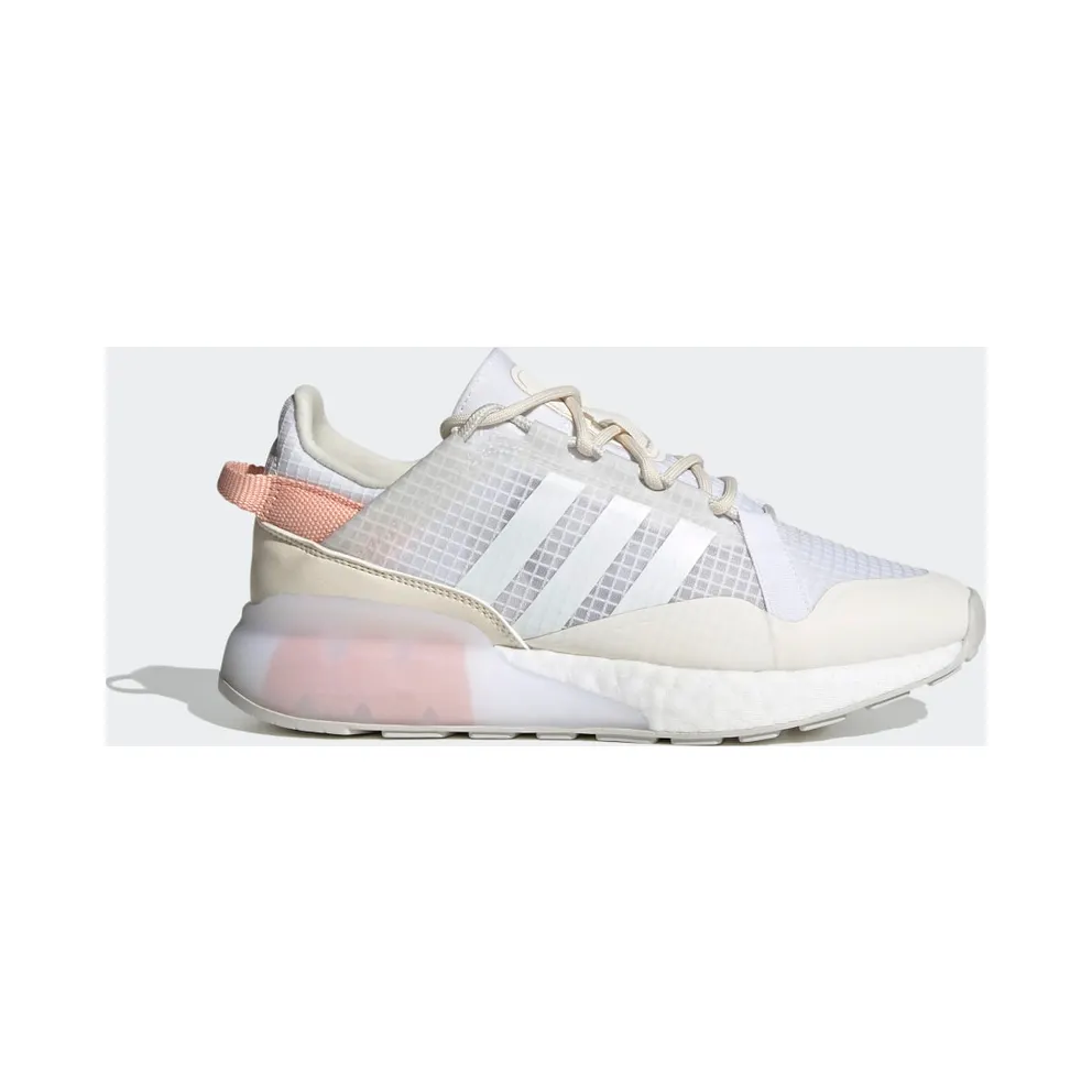 adidas ZX 2K Boost Pure Schuh Core White / Grey One / Chalk White (G55514)