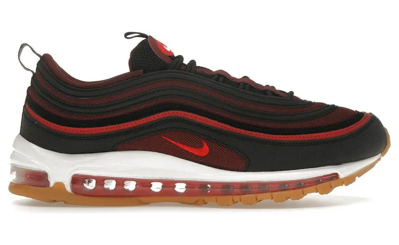Nike Air Max 97 Black Team Scarlet (921826-022)