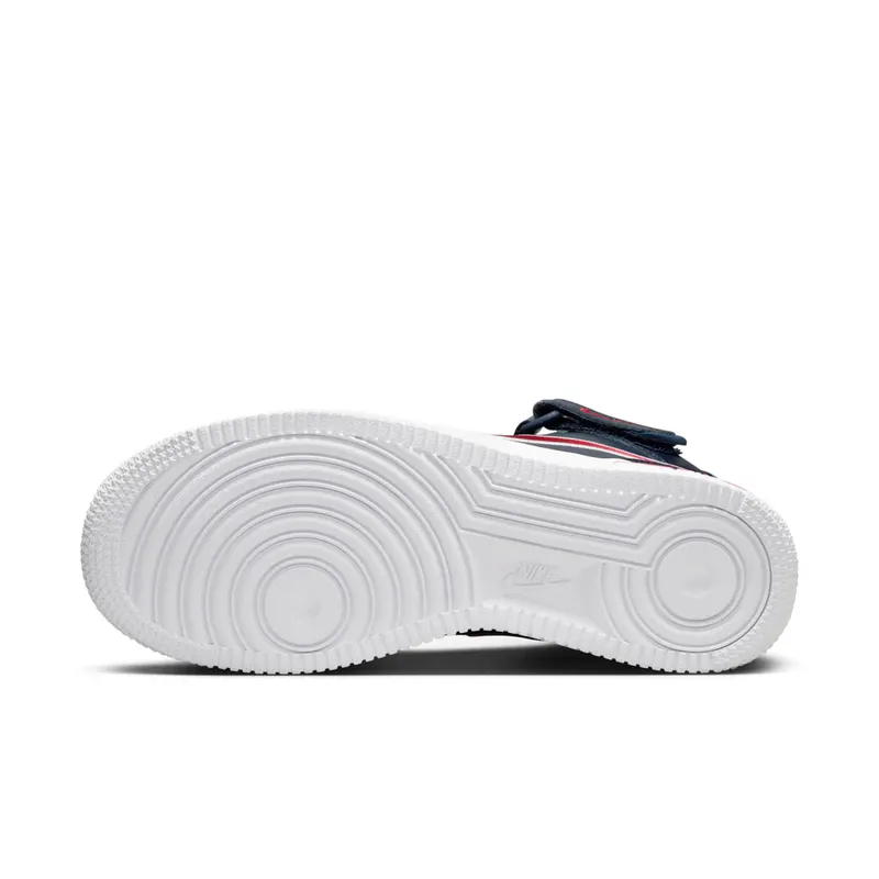 Nike Air Force 1 ’07 Mid Obsidian University Red White Wolf Grey (FJ0728-400)