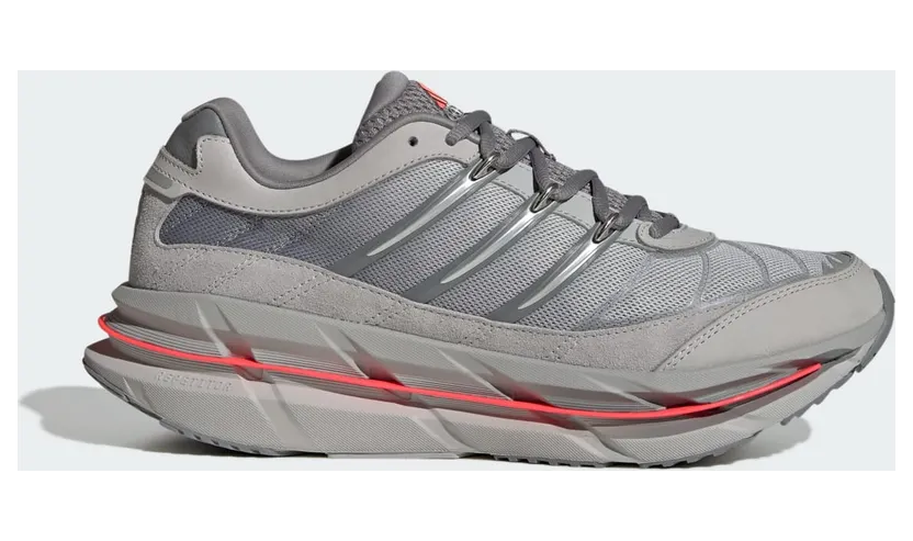 Adidas Adistar HRMY Grey Two / Silver Metallic / Solar Red (JQ8744)