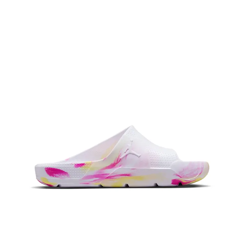 Jordan Post Slide White Laser Fuchsia Light Laser Orange (FZ3154-156)