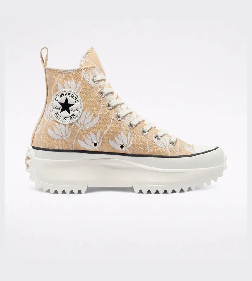 Converse Summer Spirit Run Star Hike High Top Sesame/egret/zwart (171921C)