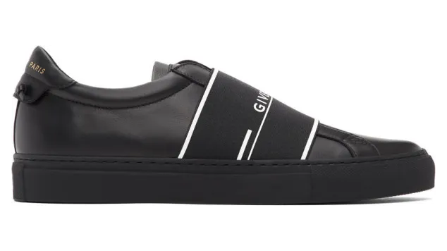 Givenchy Black Urban Street Elastic Sneakers (BH002SH0KY)