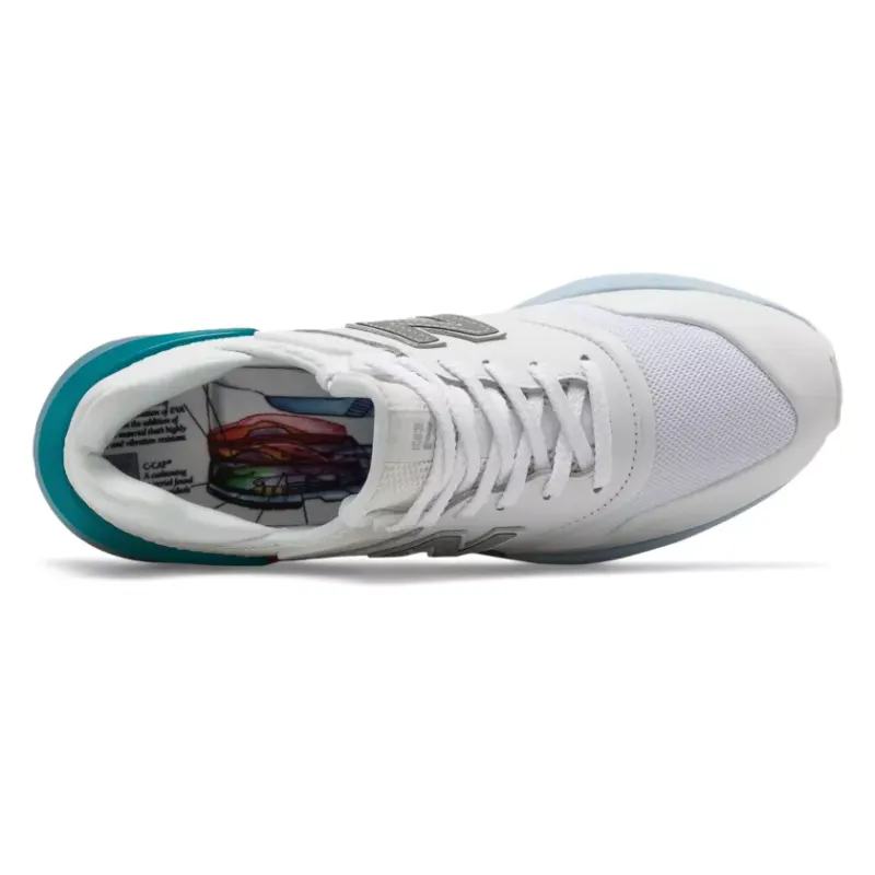 New Balance 997S White Blue White/Blue (MS997GFW)