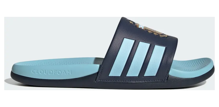 Adidas Adilette Comfort 2.0 Argentinië Badslippers Night Navy / Dark Football Gold / Icey Blue (JS4974)