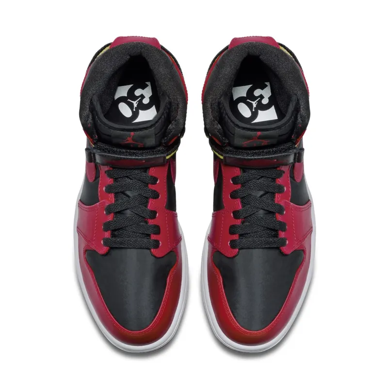 Jordan 1 Retro High Strap Gym Red Black/Gym Red-White (342132-002)