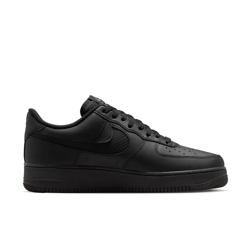 Nike Air Force 1 ’07 LV8 “Triple Black Ripstop” (IH4452-001)