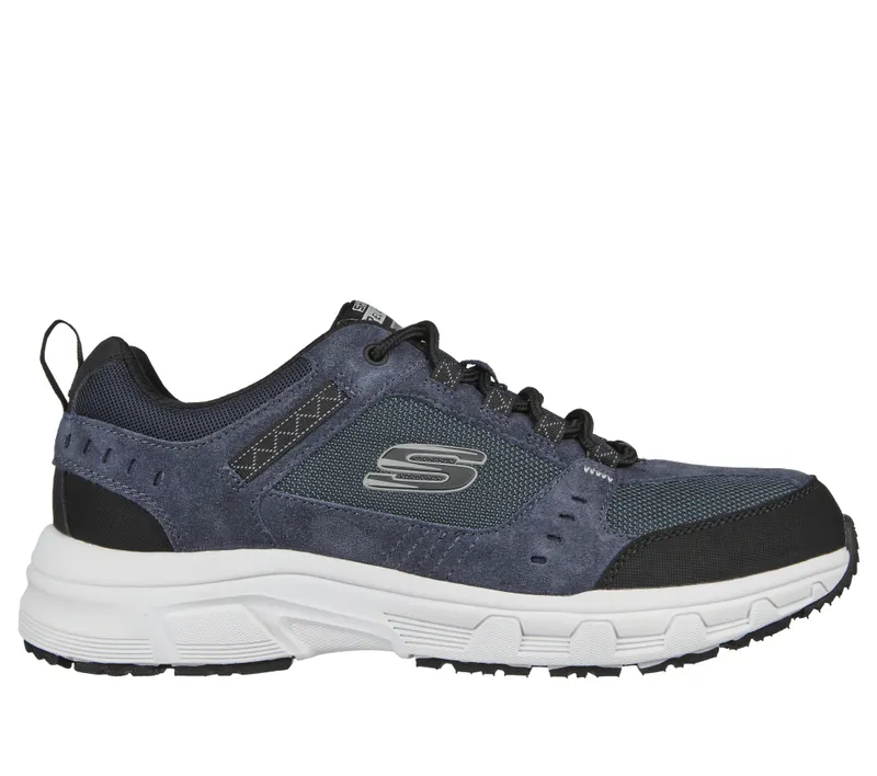 Skechers Relaxed Fit: Oak Canyon – Marine / Black – “Blue” (51893 NVBK)