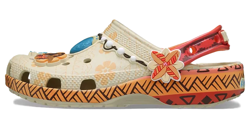 Crocs Classic Clog “Disney Moana – Tan / Red” (211196-90H)