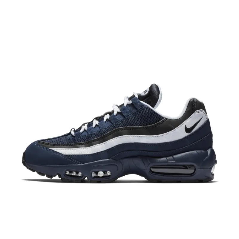 Nike Air Max 95 Essential Midnight Navy Midnight Navy White Black (749766-408)