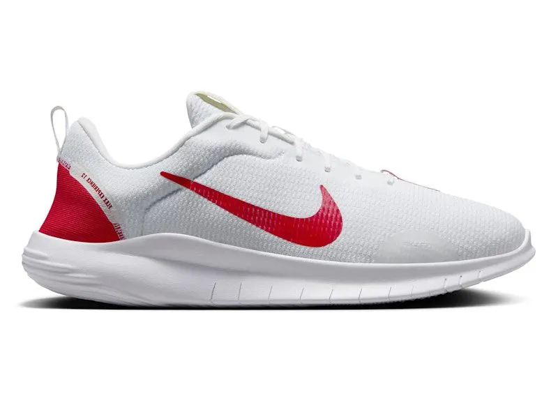 Nike Flex Experience Run 12 White University Red (DV0740-102)