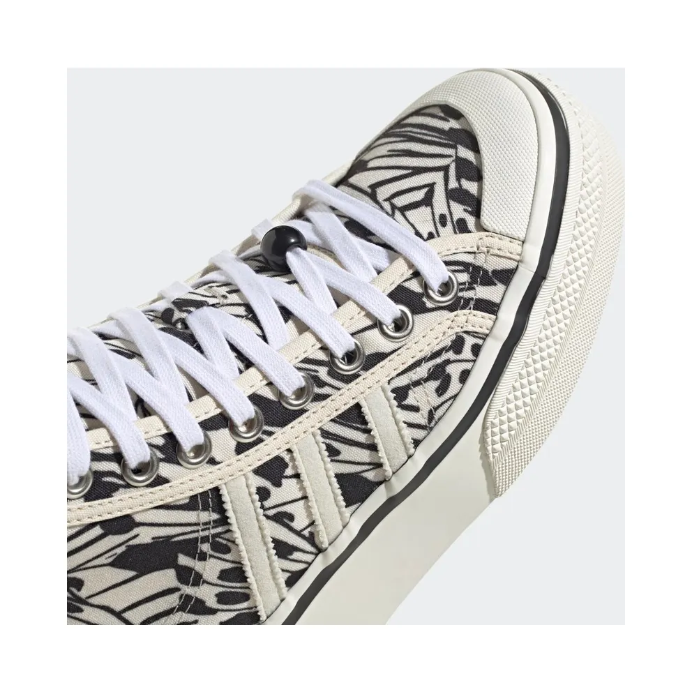 Adidas Nizza Platform Mid Wonder White / Off White / Core Black (GY9424)