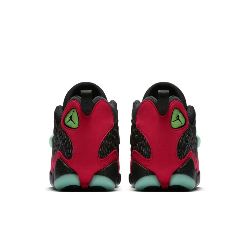 Jordan Air Black Cat Bred Black/Black-University Red-Emerald Rise (AR0772-006)