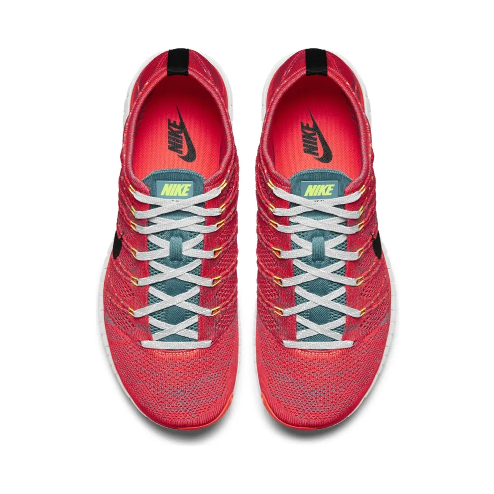 Nike Free Flyknit Chukka Bright Crimson Bright Crimson/Light Ash Grey-Mineral (639700-600)
