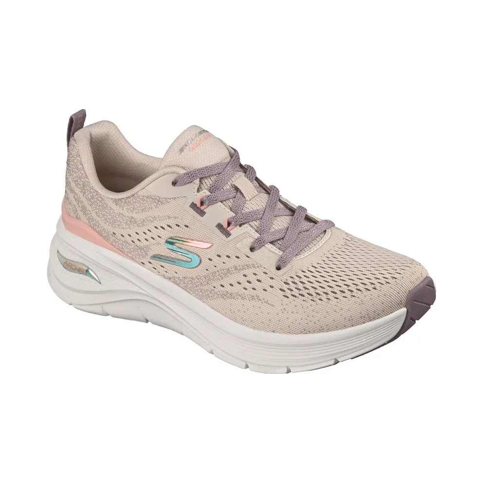 Skechers Arch Fit 3.0 – Radiant Wave Sneaker Natuurlijk/Taupe
