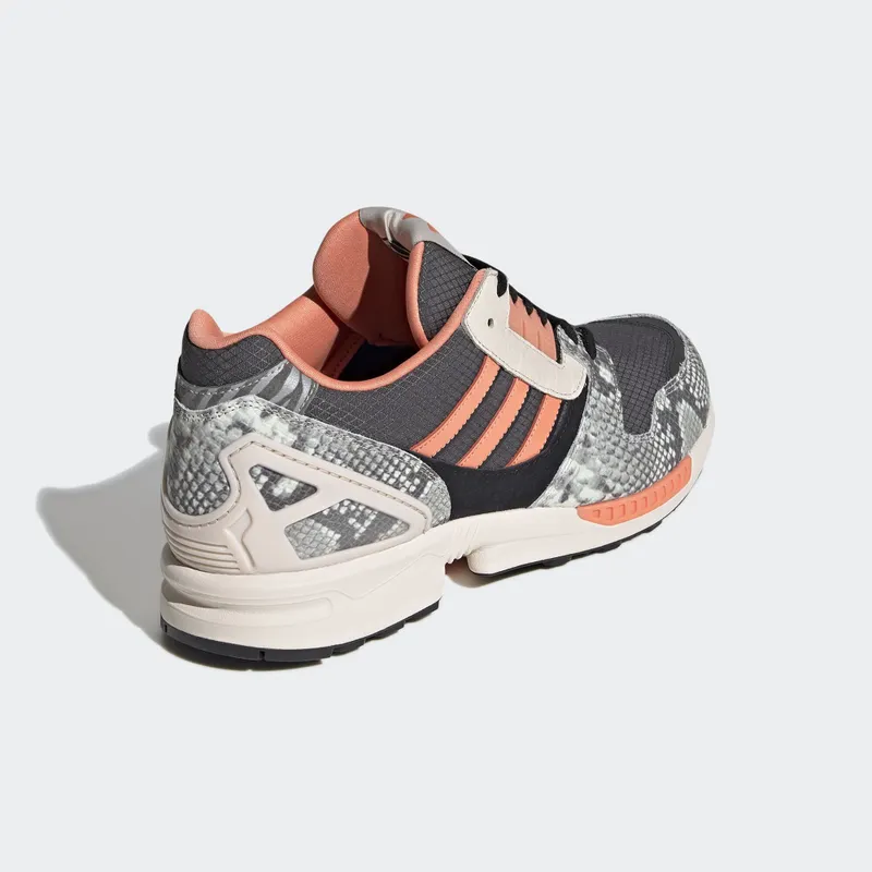 Adidas ZX 8000 ‘Lethal Nights Pack’ Snake Skin Orange (2020) (FW9783)