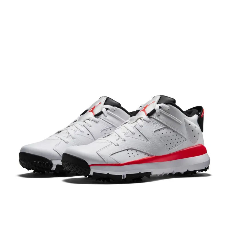 Jordan 6 Retro Golf Cleat Infrared White/Black-Infrared 23 (800657-123)