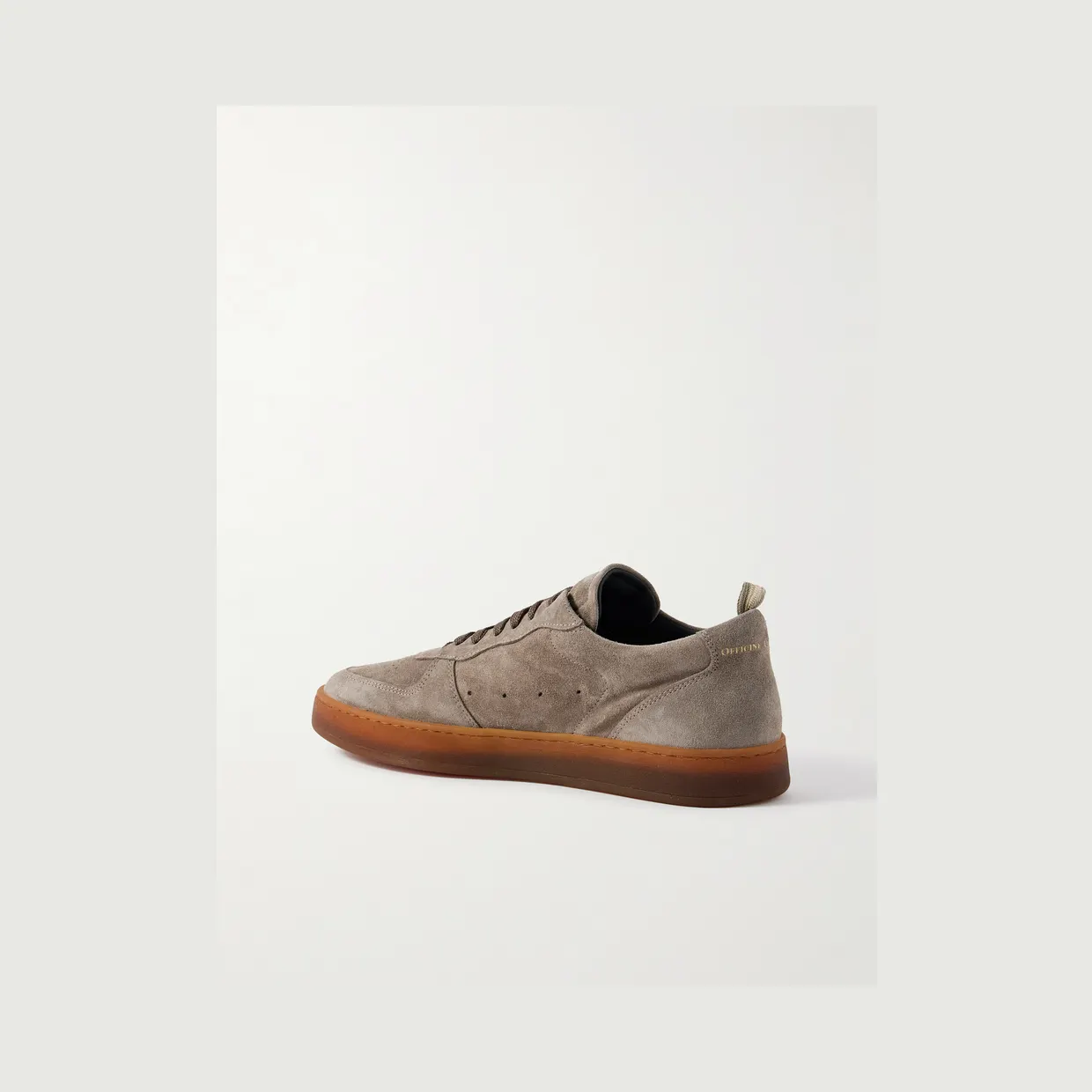 Officine Creative Asset 001 Suede Sneakers Gray (OCUASSE001-CVCOM00000LIC78) (4)