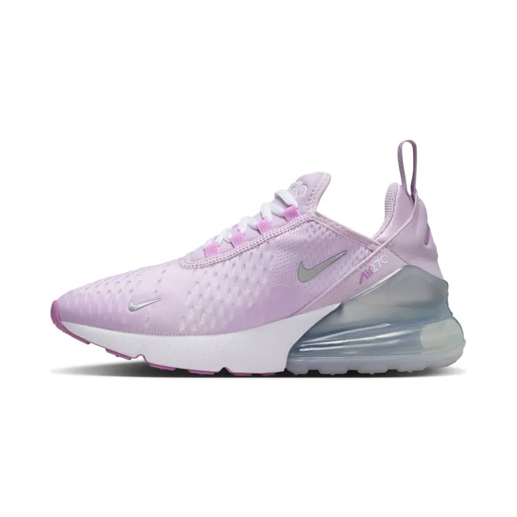 Nike Air Max 270 GS “Doll Rush Fuchsia White Metallic Silver” (IH0412-530)