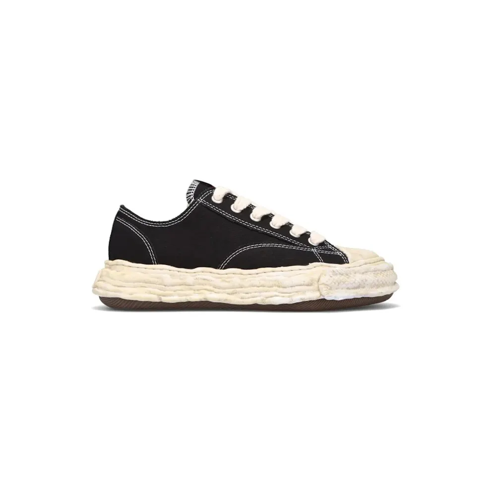 Maison Mihara Yasuhiro Peterson 23 OG Dyed Sole Canvas Low “Black” (A13FW713-BLK)