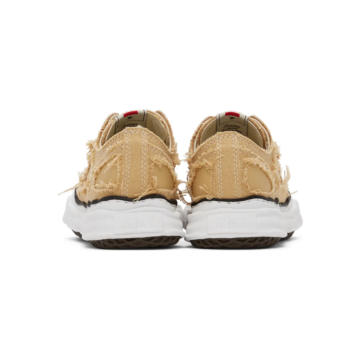Miharayasuhiro Beige Broken Peterson Low Sneakers (A08FW717) (4)