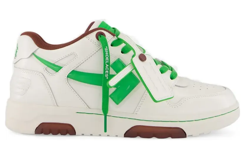 Off-White Bubble leren sneakers – Beige (M189S6L009)