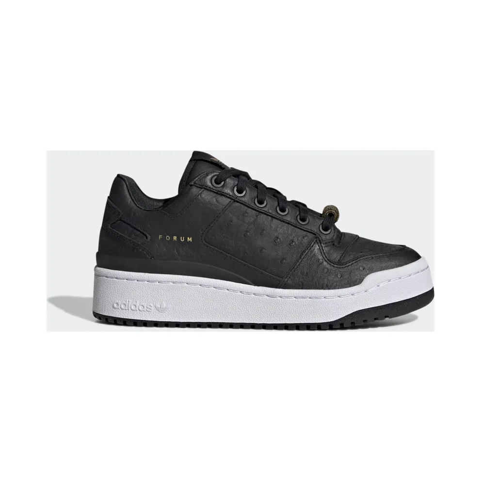 adidas Forum Bold Schuh Core Black / Core Black / Gold Metallic (GW1920)