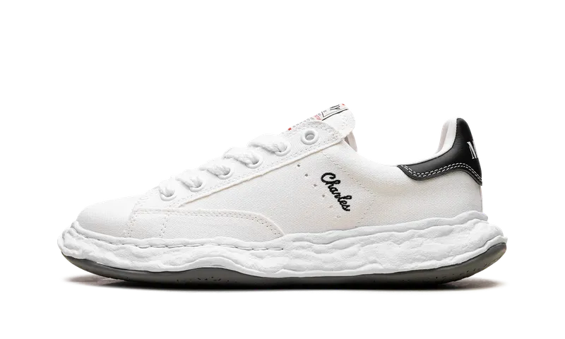 Maison Mihara Yasuhiro Charles Original Sole Low Canvas “White” (A12FW703-WHT)