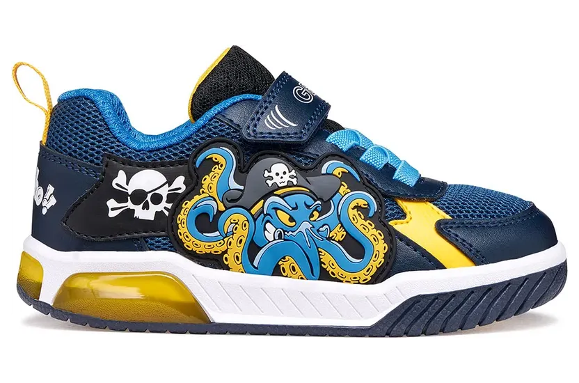 Geox sneaker Marineblauw/Geel (J659CC01454-C0657)