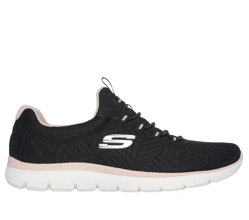 Skechers Summits – Artistry Chic CM “Black / Pink” (150119BKPK)