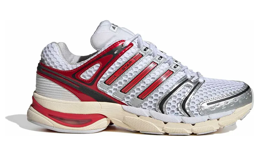 adidas Adistar Control 5 White Better Scarlet Grey