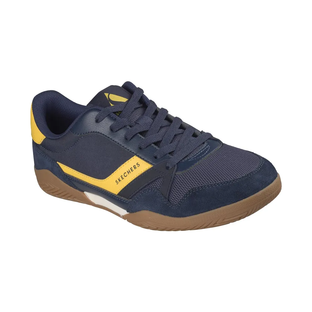 Skechers Zinger Evo – Debut Brace Sneaker Marine/Yellow