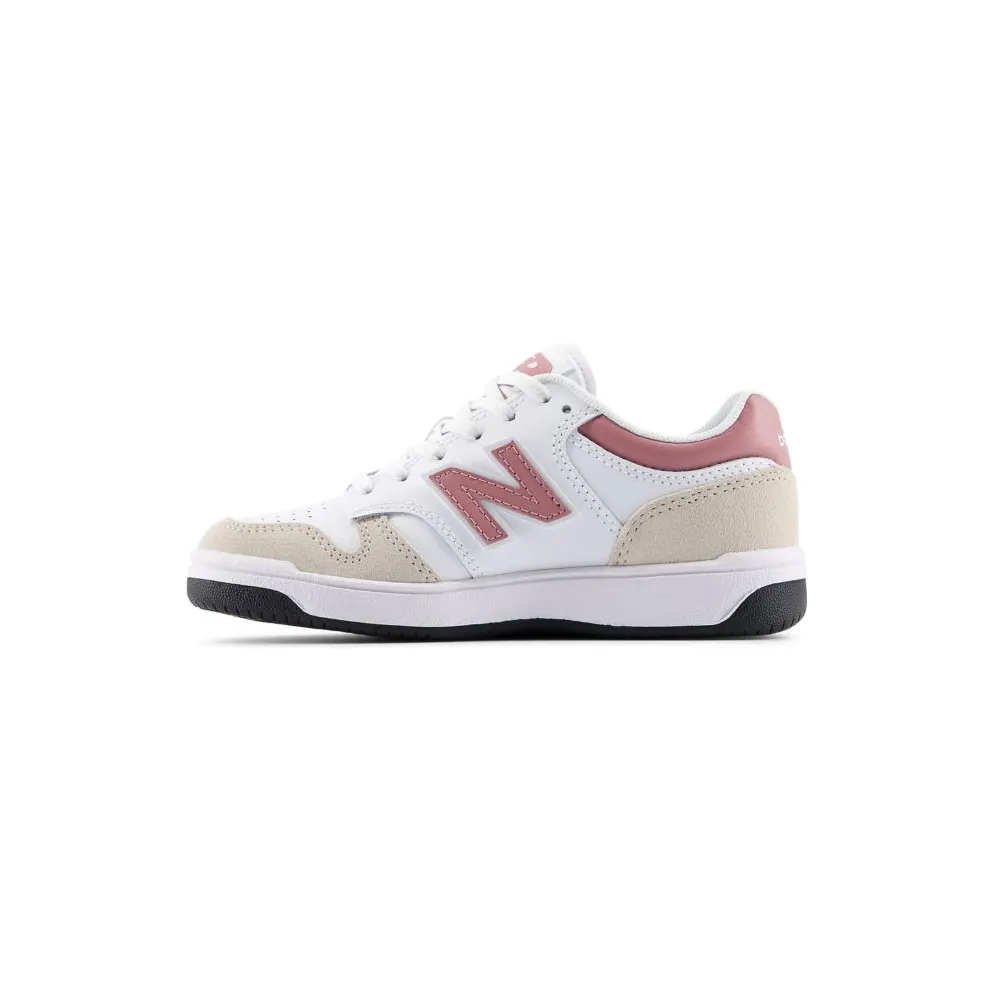 New Balance 480 White/Pink (PB480-5M5)