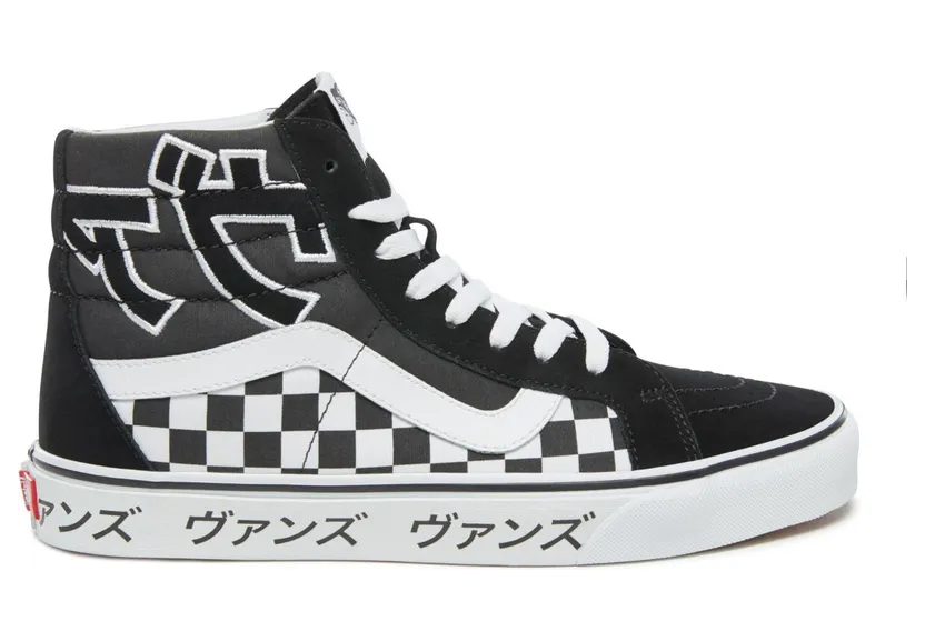 Vans SK8-Hi Reissue ‘Japanese Type’ Black/White (VN0A2XSBSJZ)