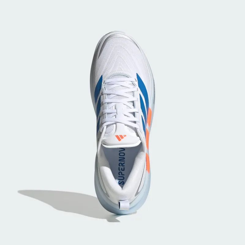 Adidas SUPERNOVA GLIDE Running Shoes Cloud White / Ray Blue / Lucid Orange (KJ1869)