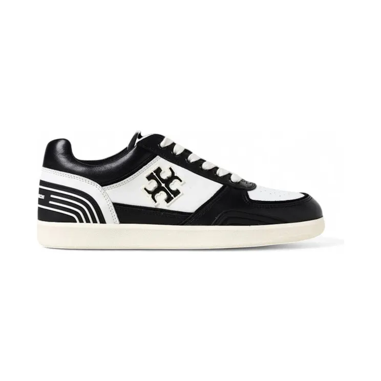 Tory Burch Clover Court Sneakers Black White (152959-001)