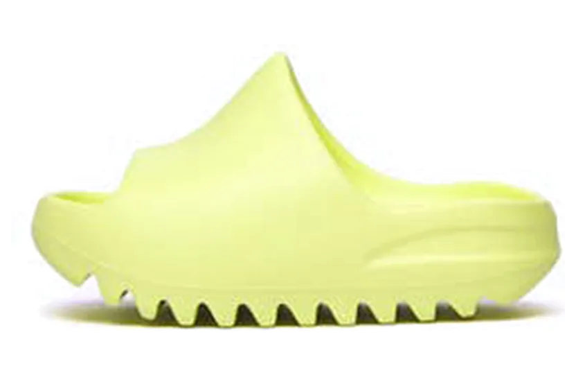 Yeezy Slide Glow Green (Kids) (HQ4116)