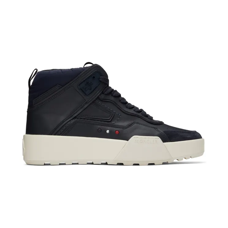 Moncler Navy Promyx Space High Sneakers (H109A4M00320M1780)