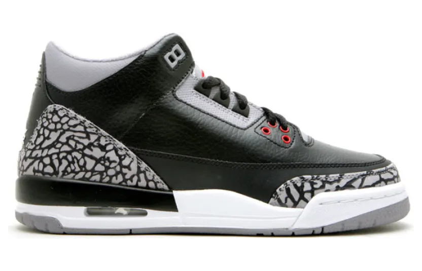 Jordan 3 Retro Black Cement CDP 2008 (GS)