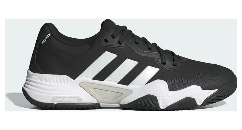 Adidas Solematch Control 2 Tennisschoenen Core Black / Cloud White / Silver Metallic (IF9112)